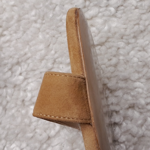 MAJE FARRIA suede block heels in camel size 40 - Picture 15 of 16